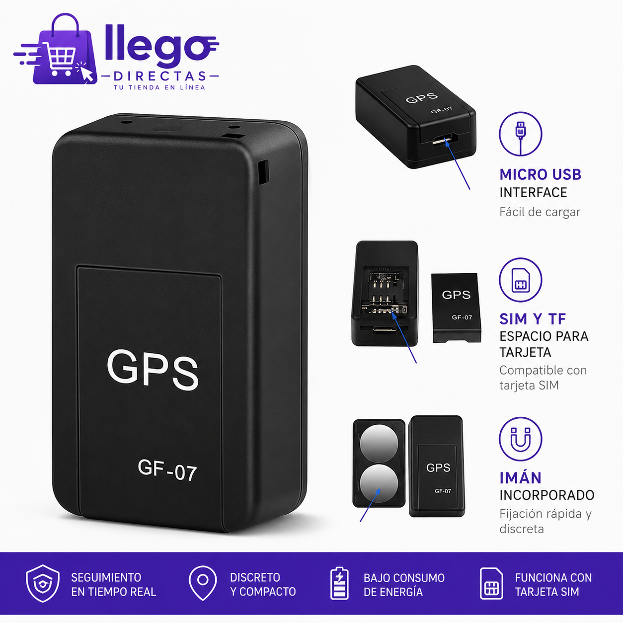 Mini GPS Tracker Portátil